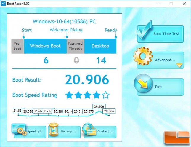 NUC Boot Speed