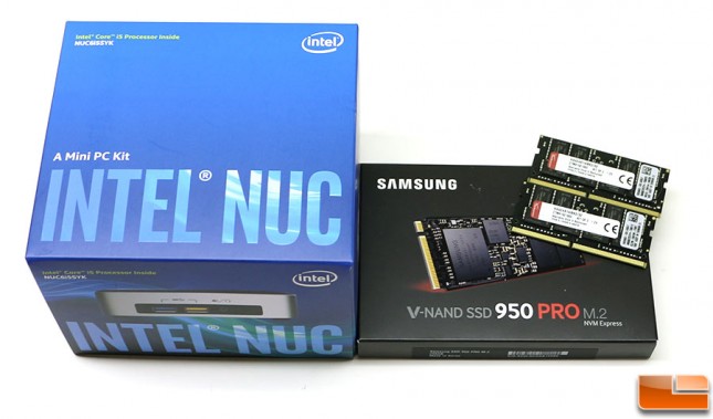 Intel nuc6i5syk build