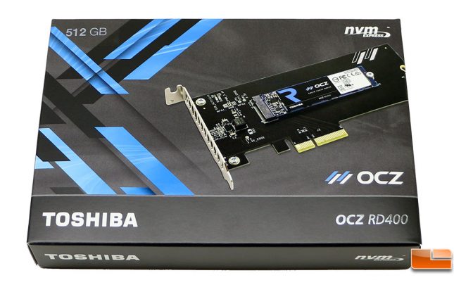 Toshiba OCZ RD400 PCIe SSD