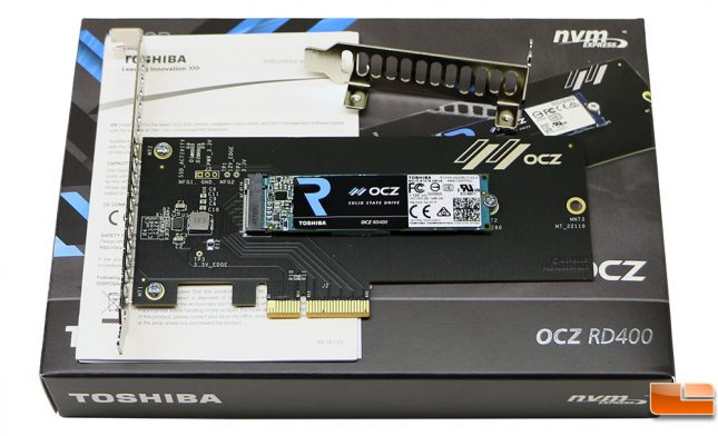 What's Inside The Toshiba OCZ RD400 Retail Packaging