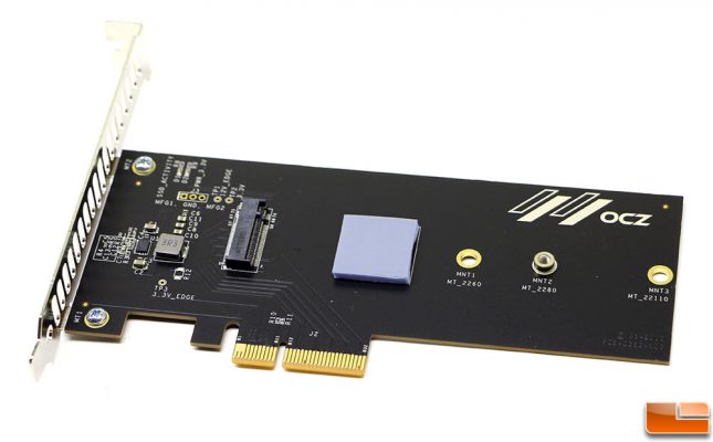 The OCZ RD400 Add-in Card Comes With a Thermal Pad