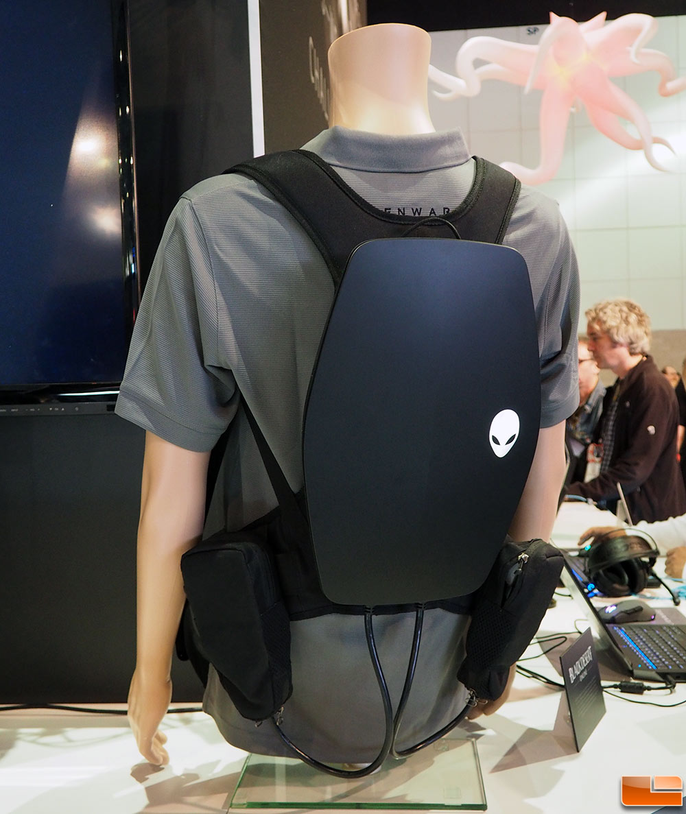 Alienware's Mobile VR Backpack The Future Of PC Gaming? - Legit Reviews
