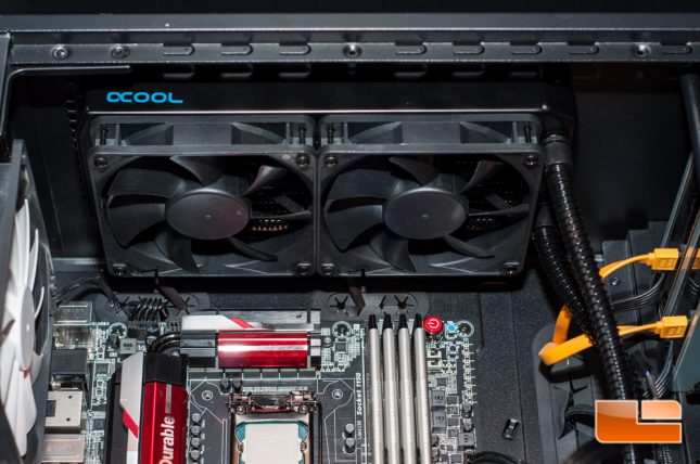 Alphacool Eisbaer - Radiator Installed