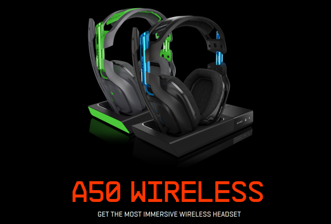 Astro A50 wireless gaming headset 3
