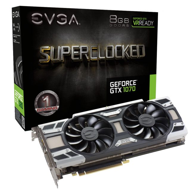 EVGA GeForce GTX 1070 SC