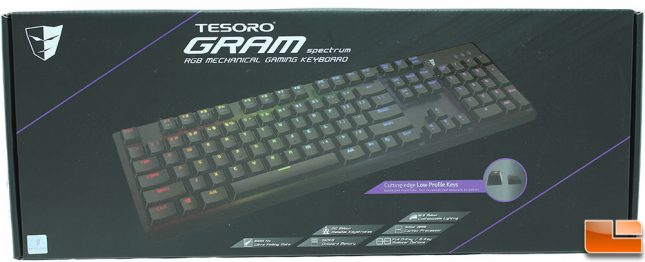 Tesoro GRAM Spectrum RGB Keyboard