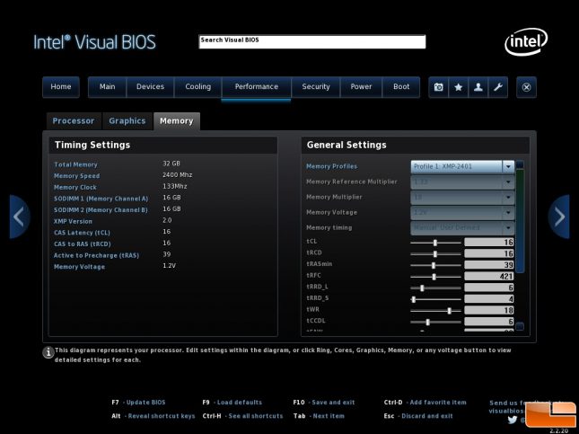 Crucial Ballistix XMP Profile