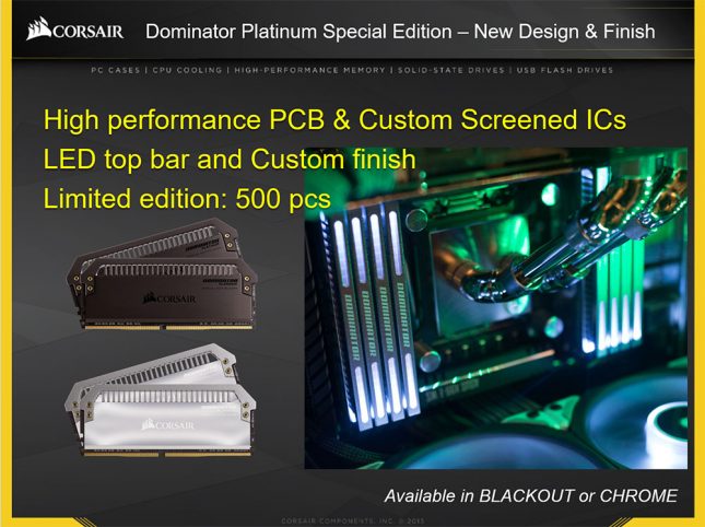 Corsair Dominator Platinum SE