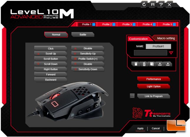 Thermaltake Level 10 M Advanced Software