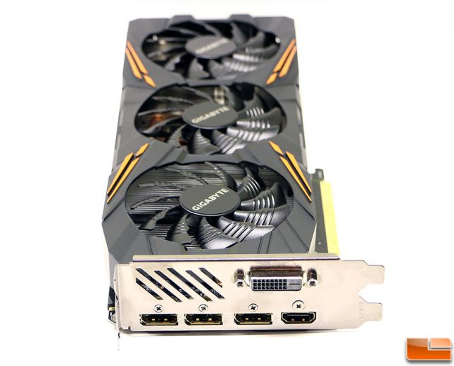 Gigabyte GeForce GTX 1070 G1 Gaming Display Outputs