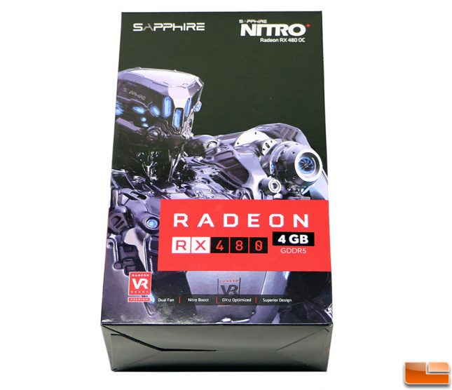 Sapphire Nitro Radeon RX480 Retail Box