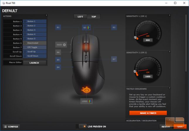 SteelSeries Engine 3 Rival 700