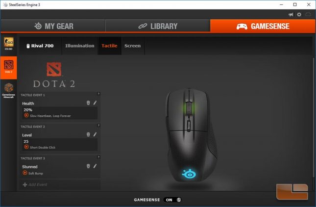 SteelSeries Engine 3 Rival 700