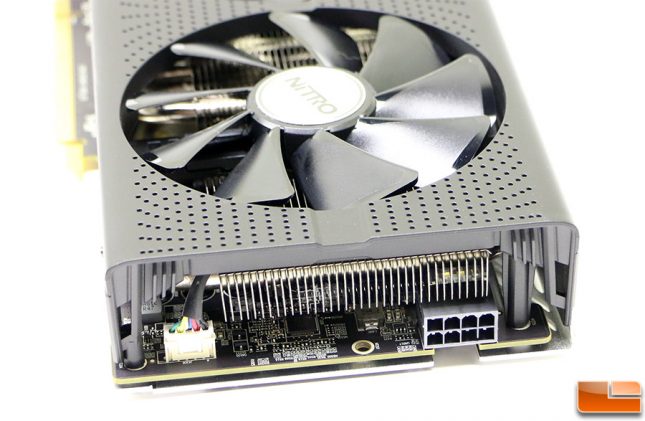 Sapphire Nitro Radeon RX 480 Graphics Card 8-pin power connector