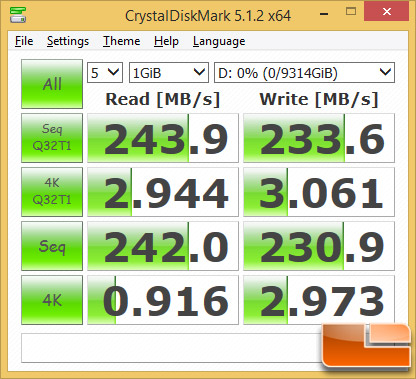 BarraCuda Pro 10TB CrystalDiskMark