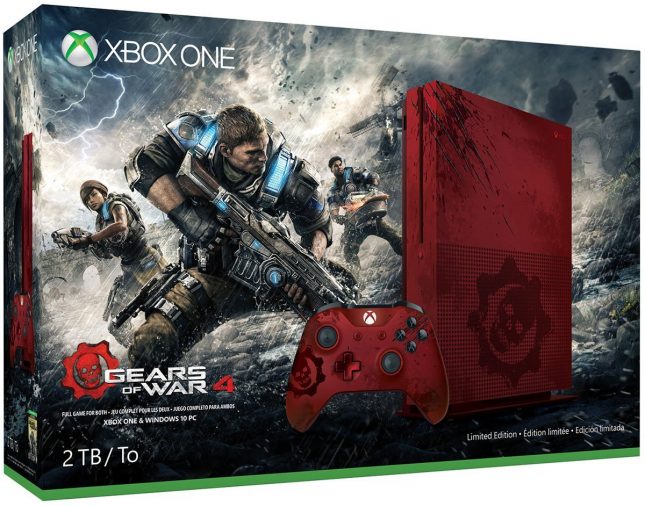 xbox one s 2tb gears of war 4 limited edition