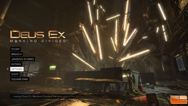 Deus Ex: Mankind Divided