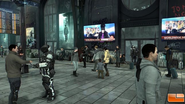 Deus Ex: Mankind Divided Train Station