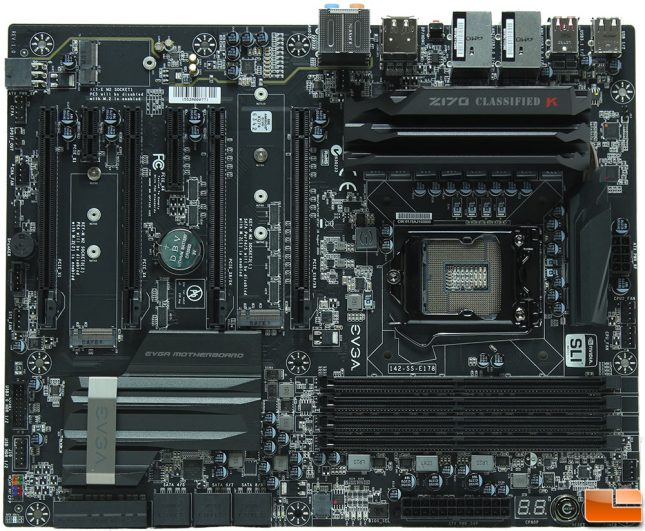 EVGA Z170 Classified K Skylake i3, i5, 17 motherboard