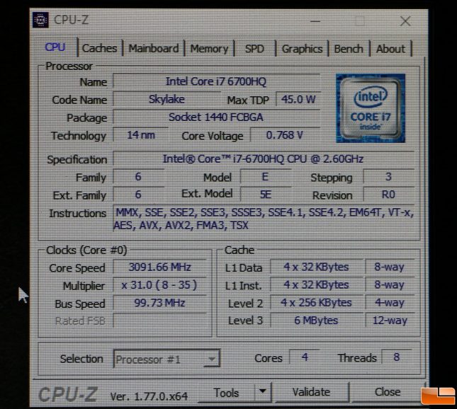 gigabyte gb-bni7hg4-950 cpu