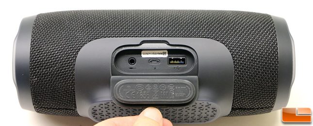 JBL Charge 3 USB and Power Port