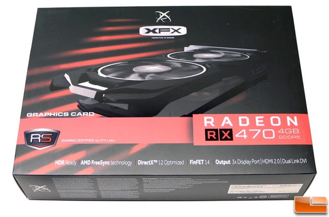 XFX Radeon RX 470 4GB Black Edition