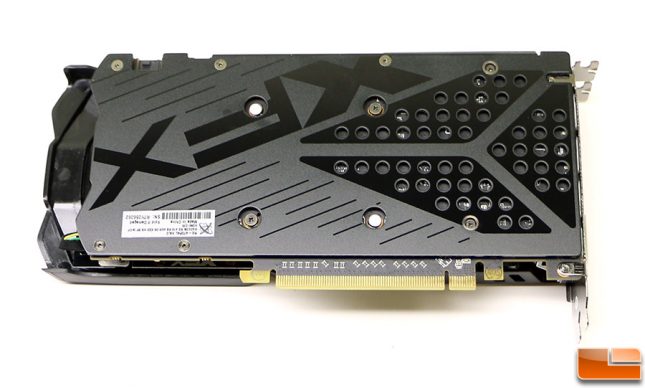 XFX Radeon RX 470 4GB Backplate
