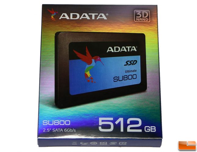 ADATA SU800 512GB SSD Retail Box