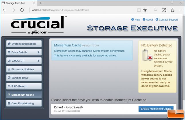 crucial storage executive