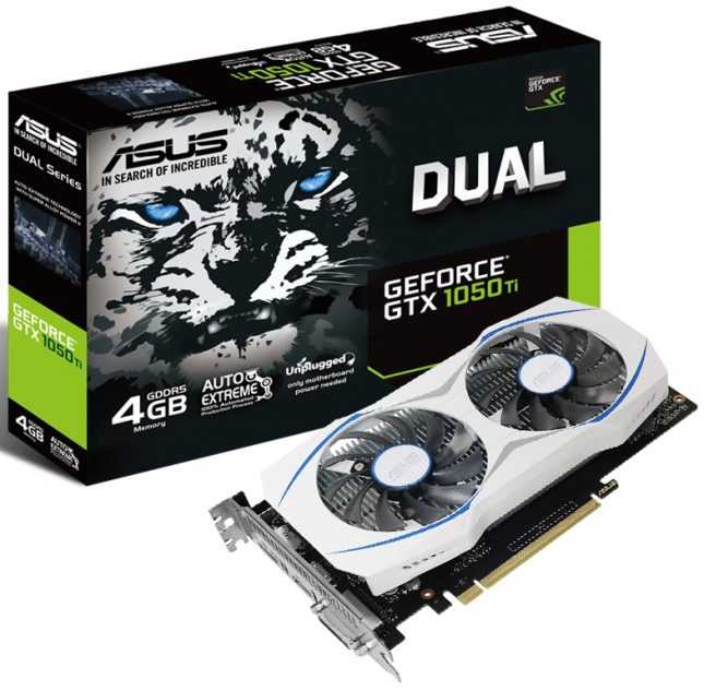 ASUS Dual GTX 1050 Ti