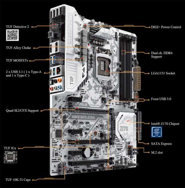 ASUS Sabertooth Z170 S