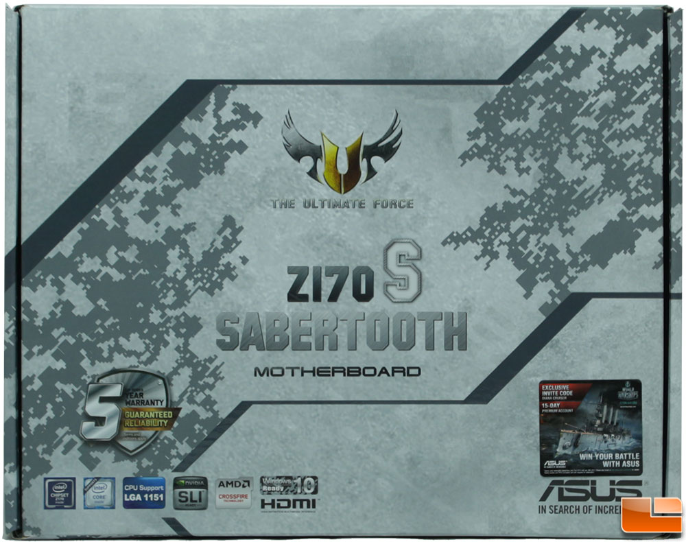 ASUS Sabertooth Z170 S Motherboard Review - Legit Reviews