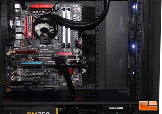 Cryorig A40 Ultimate w/Airflow Fan Installed in MasterCase 5