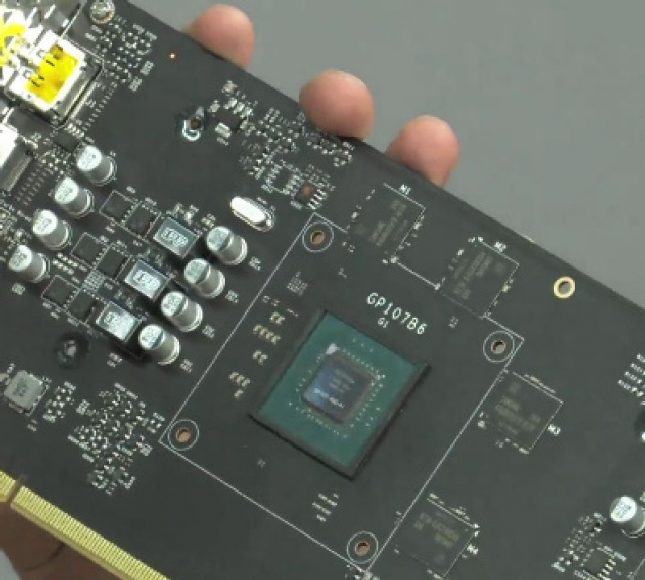 NVIDIA GeForce GTX 1050 Ti PCB