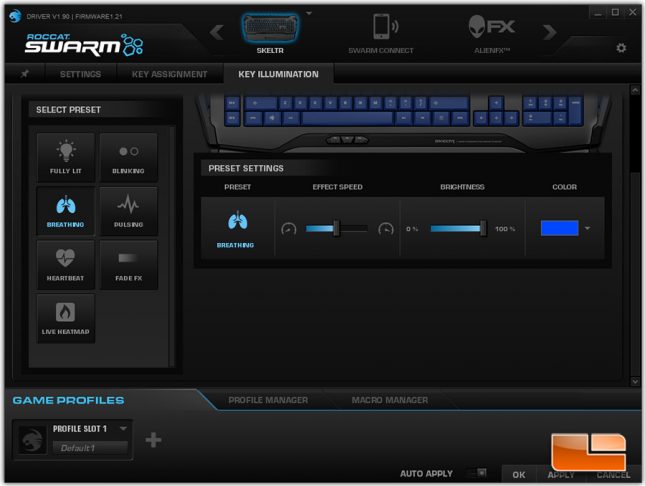 ROCCAT Swarm - Key Illumination