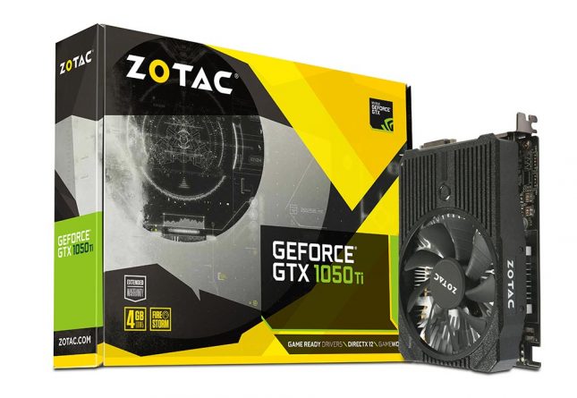 ZOTAC GeForce GTX 1050 Ti Mini