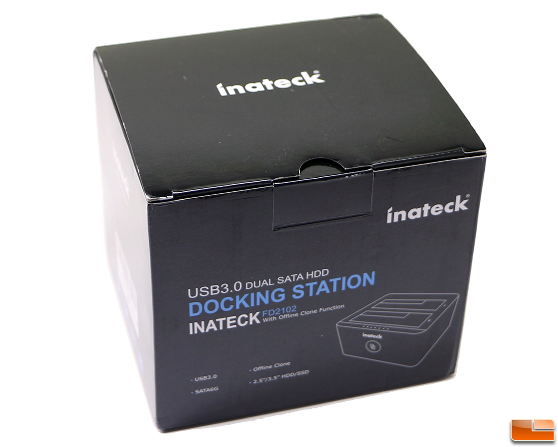 Inateck USB 3.0 Dual Bay Hard Drive Docking Station With Offline Clone Function 