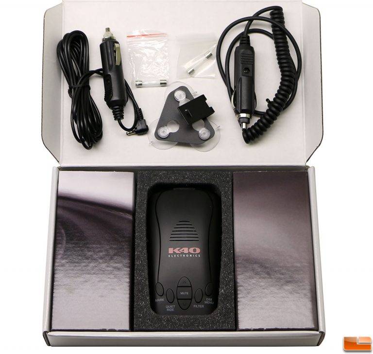K40 RLS2 Portable Radar Detector Review Legit Reviews