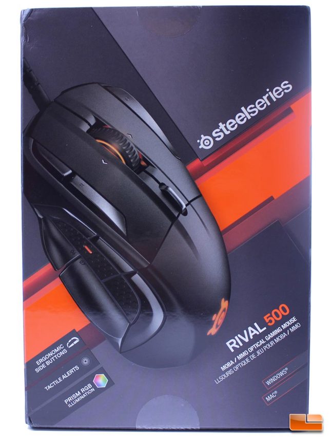 SteelSeries Rival 500 Box (Front)