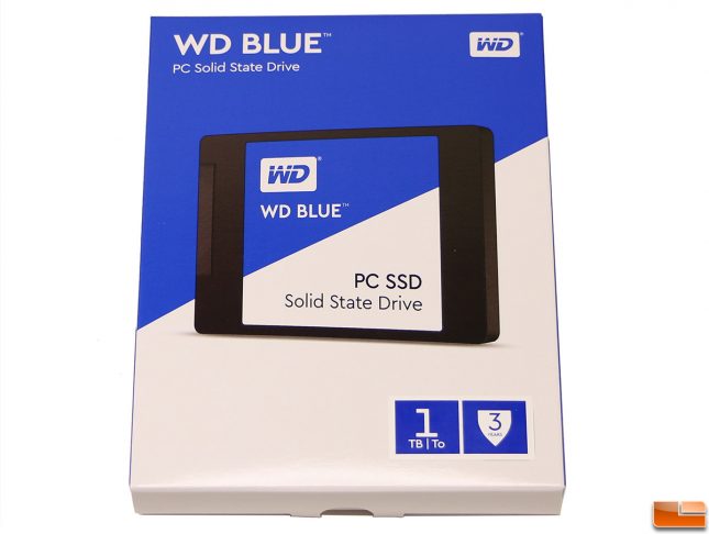 WD Blue SSD Packaging