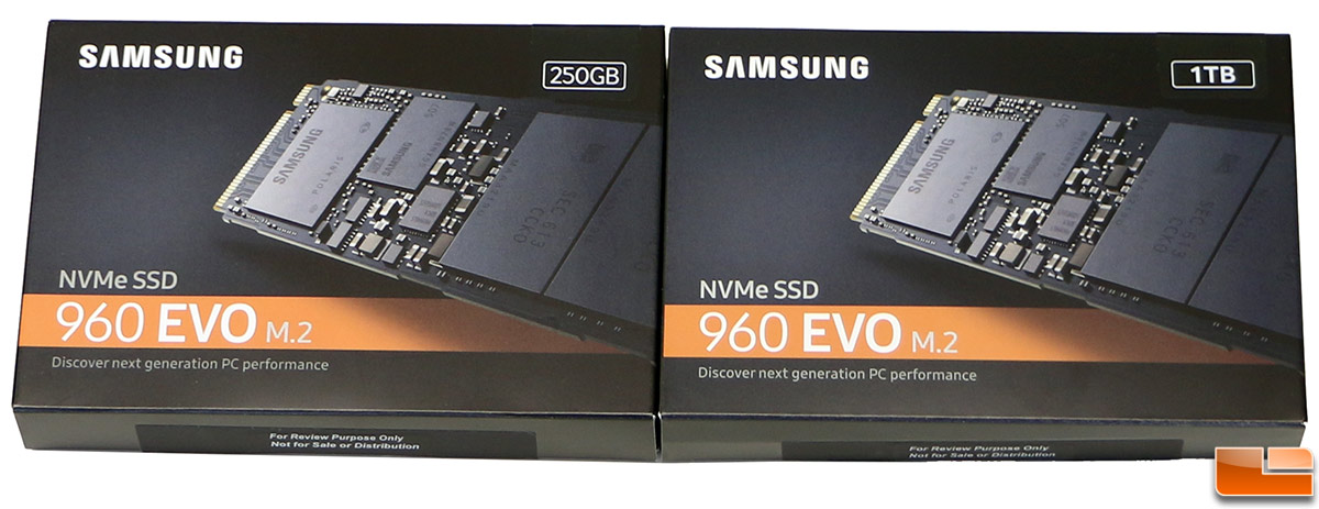 ler Lab varsel Samsung SSD 960 EVO Review - 250GB and 1TB NVMe M.2 Drives Tested - Legit  Reviews