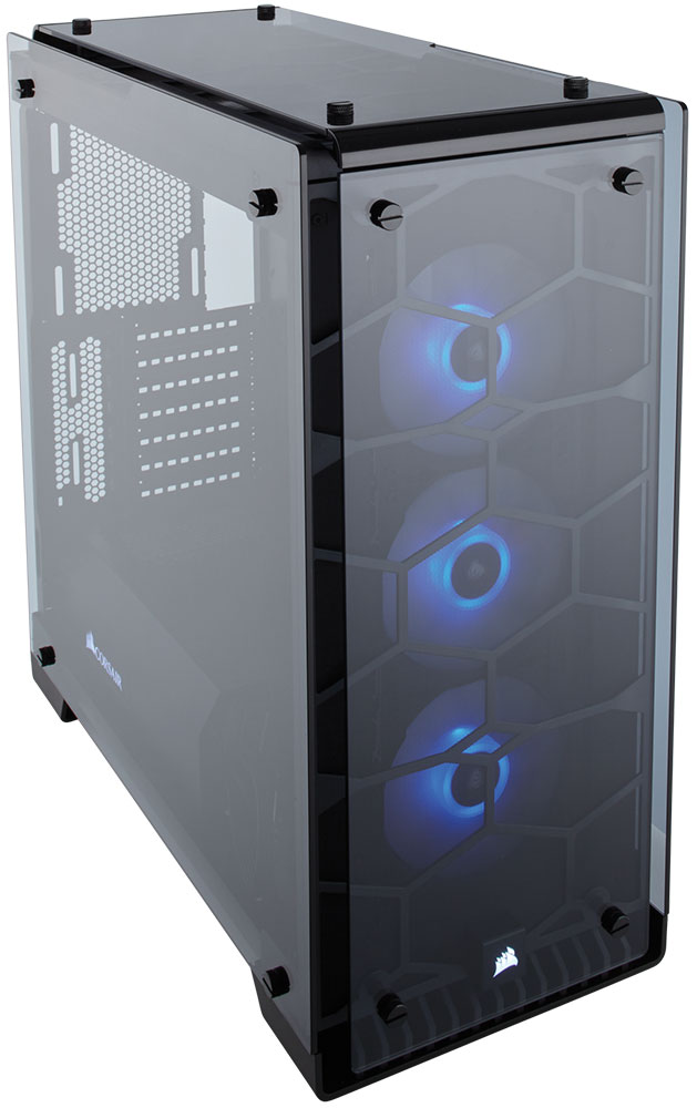 Corsair Crystal 570X RGB Fans and Tempered Glass