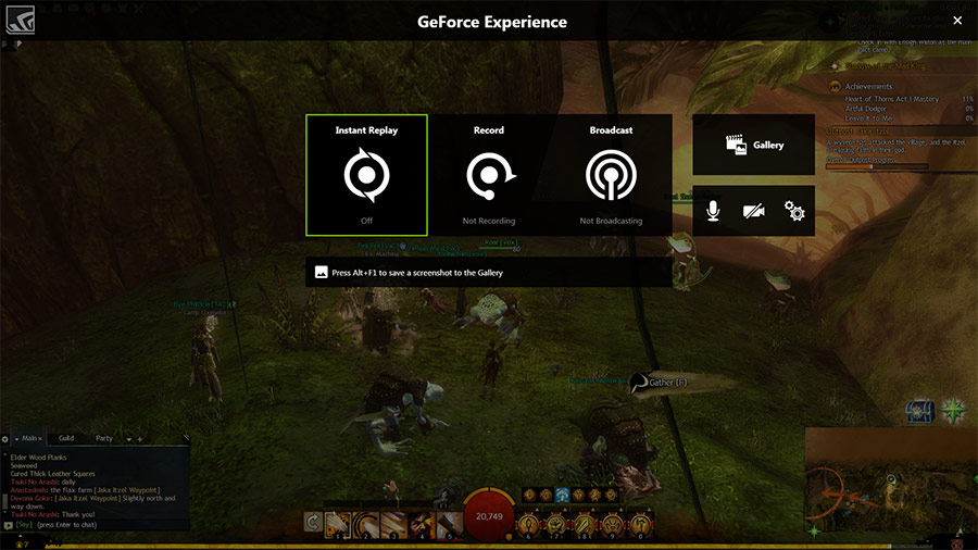 Nvidia Geforce Experience 3 0 Overview How To Optimize Record And Stream Your Games Page 3 Of 4 Legit Reviewssharing Your Gameplay With The Geforce Experience