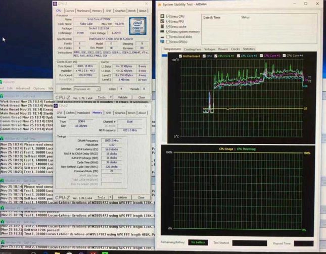 Intel Core i7-7700K Processor Overclock