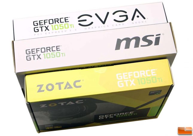 GeForce GTX 1050 Ti Retail Packaging