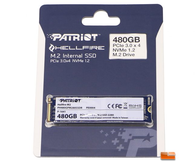 Patriot Hellfire M.2 PCIe NVMe SSD