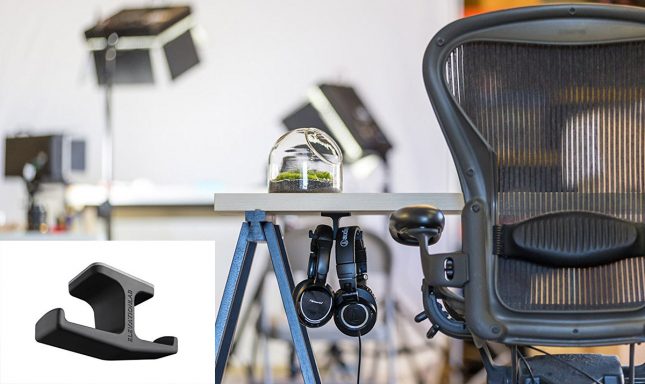 The Anchor - THE ORIGINAL Under-Desk Headphone Stand Mount