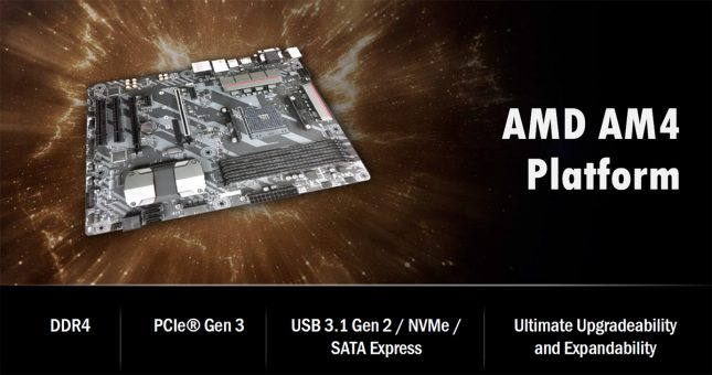 AMD AM4 Platform For Ryzen