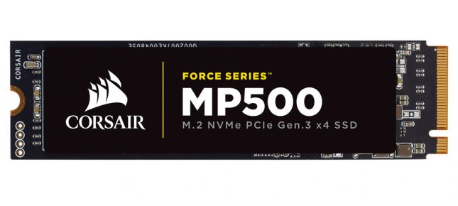 Corsair MP500 M.2 NVMe PCIe SSD