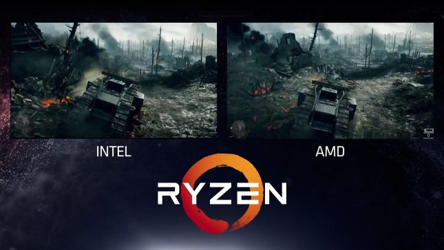 AMD Ryzen BF1 Performance